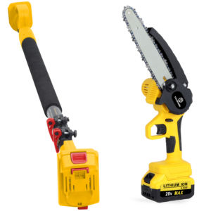 Scie à chaîne à batterie électrique Scie à chaîne télescopique sans fil à <span class=keywords><strong>bras</strong></span> long Sécateur - Product Image 4