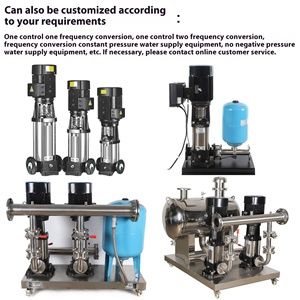 Pompe centrifuge verticale multi-étages en acier inoxydable CDLF/CDMF pour le traitement de l'eau des chaudières industrielles et le surpressionnement de pipeline OEM CDLF - Product Image 4