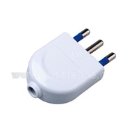 SAFELINE SL1003 Prise électrique 16A 2P+T 3 broches 110V-250V en polycarbonate pour usage résidentiel/général IMQ