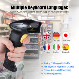 เครื่องอ่านบาร์โค้ด 2D ประสิทธิภาพสูง รองรับการเชื่อมต่อไร้สาย BT และแบบใช้สาย ใช้งานร่วมกับสมาร์ทโฟน แท็บเล็ต และพีซี - Product Image 4