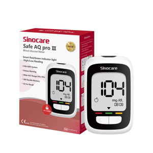 Glucomètre Sinocare, moniteur de glycémie, glucomètre, appareil de mesure du <span class=keywords><strong>glucose</strong></span>, bandelettes de <span class=keywords><strong>test</strong></span> pour diabétiques, bandelettes de <span class=keywords><strong>test</strong></span> de glycémie - Product Image 4