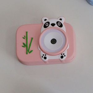 Cámara Infantil con Diseño de Dibujos Animados, Pantalla de 2.0 Pulgadas, Juegos Integrados, Gran Angular de 180°, Material de Silicona y ABS, Linda Cámara para Niños para Actividades al Aire Libre - Product Image 6