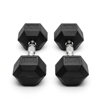 Haltères hexagonaux de 2,5 à 50 kg, vente directe d'usine Nantong, ensemble d'haltères avec logo personnalisable, haltères de gym