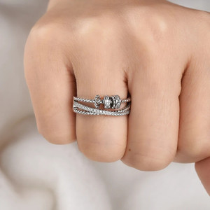 Anello Girevole da Donna, Gioiello alla Moda per Dito Indice - Product Image 2