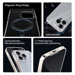 <span class=keywords><strong>Coque</strong></span> transparente en PC de qualité supérieure pour iPhone 15 Pro Max <span class=keywords><strong>Coque</strong></span> rigide <span class=keywords><strong>incassable</strong></span> transparente pour iPhone 16 Pro Max - Product Image 2