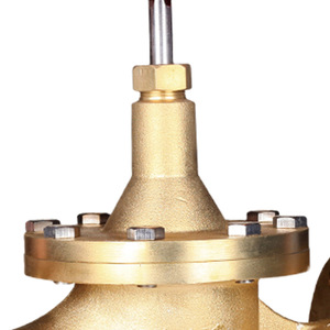 Special Brass Flange Gate Valve Cast Iron Bonnet Straight Through Water Cut Off Type Manual Operation For Engineering Use - Product Image 1