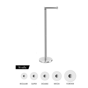 Bathroom <strong>Black</strong> Set Gold Foldable Tissue Storage Free Standing <strong>Toilet</strong> Paper Stainless Steel Kitchen <strong>Roll</strong> Stand <strong>Holder</strong> - Product Image 4