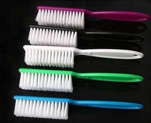 Brosse de nettoyage pour nail art avec poils en nylon, accessoire pour vernis gel, manche en plastique, lime, outil de manucure et pédicure, nettoyeur de poussière - Product Image 2