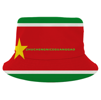 Chapeau de pêcheur avec drapeau de la Guadeloupe pour femmes et hommes, chapeau de pêcheur patriotique, casquette de soleil d'été pour voyage, plage, pêche