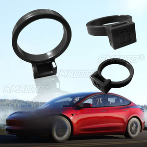 Pour Tesla TE-SLA, Anneau anti-traction pour tête de charge J1772 standard américain, Pièce de modification extérieure pour verrouillage du chargeur - Product Image 1