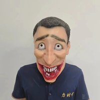 Dessin animé réaliste Skibidi toilette homme Cosplay Anime masque casque géant volant masque de toilette pour Halloween carnaval bande dessinée Con parties