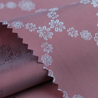 Polyester jacquard costume doublure viscose