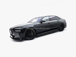 Nouveau kit carrosserie en fibre de carbone de style MAX amélioré pour la Série 7 G70 740i avec lèvre avant, diffuseur et spoiler - Product Image 3