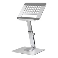 360 support de tablette Pc, Base rotative, Angle réglable en hauteur, pliable, Portable, support pour ordinateur de bureau