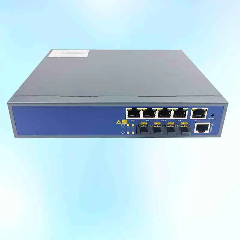 VSOL V1600D-mini 4 Lapisan port 2 GEPON OLT EPON FTTH, peralatan terminal jalur serat optik solusi