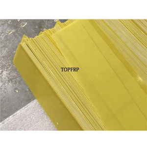 Yellow Fiberglass <b>Board</b> Epoxy Resin 18650 Lithium Battery Plate - Product Image 3