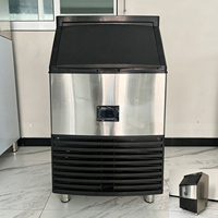 Machine à glaçons commerciale en forme de nuggets, certifiée CE, vente directe usine, machine à glaçons pépites masticables, 150 kg par jour pour restaurant, café, bar