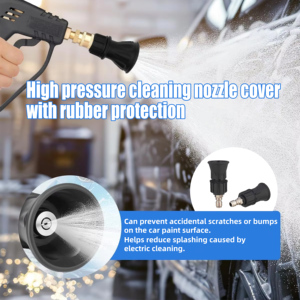 Hidrolavadora Eléctrica de Alta Presión de 200 bar, Acero Inoxidable 303, Nueva, 220v, Boquilla de Limpieza con Lanza Angulada, Agua Fría - Product Image 6