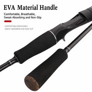 <span class=keywords><strong>Canne</strong></span> à pêche spinning/casting en fibre de carbone, 5 sections, poignée EVA, 1,8m/2,1m, action ML, pour eau douce et salée, <span class=keywords><strong>canne</strong></span> de voyage - Product Image 3