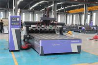 Routeur CNC rotatif 3D à 4 axes 4 6 8 10 12 à 8 têtes pour le travail du bois