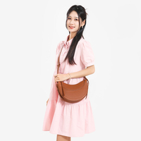 Sac Hobo pour Femme SY French Niche Design, Sac Selle Haute Texture avec Bandoulière Croissant pour Porter à l'Épaule ou en Bandoulière