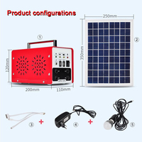 Professionnel 1kw maison système avec un bon prix panneau onduleur charge kit 5kw à énergie solaire tv