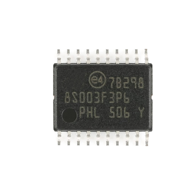 STM8S003F3P6 STM8S003F3P6TR 8-bit Microcontroller MCU 16MHz 8KB Flash TSSOP-20 -40C~85C