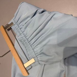 Conjunto de <span class=keywords><strong>Chaleco</strong></span> Entallado y Pantalones Bombachos de Cintura Alta para <span class=keywords><strong>Mujer</strong></span>, Negro/Marrón/Azul/Blanco, Sin Mangas, Cuello en V, <span class=keywords><strong>Traje</strong></span> de Oficina - Product Image 5