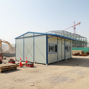 Casa modular K de acero prefabricada tipo K moderna, montaje rápido, sitio de construcción, Hotel, Panel sándwich desmontable, casa prefabricada - Product Image 1