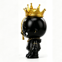 Figurine de clown couronne en PVC ABS personnalisable, jouet promotionnel en boîte mystère, 8 cm, à collectionner pour garçons de 14 ans et plus