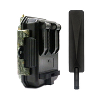 Caméra de chasse 4G 48MP 4K avec vision nocturne 25m, capteur CMOS, recharge par panneau solaire, étanche IP66, caméra de surveillance de la faune en extérieur