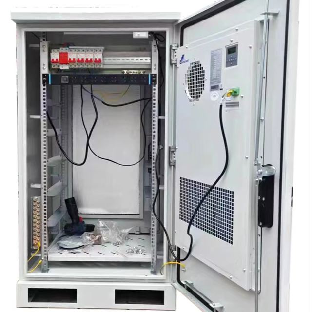 Outdoor Waterproof Power Equipment Rack Telecommunications Network Cabinet