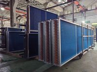 Bobine de chauffage/ventilation/climatisation (HVAC) en acier inoxydable sur mesure pour cuve de teinture textile, processus industriel