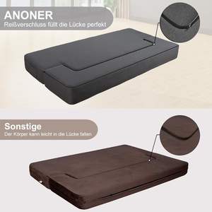 Moderno grigio scuro poltrona convertibile <span class=keywords><strong>materasso</strong></span> quadrato pieghevole <span class=keywords><strong>divano</strong></span> <span class=keywords><strong>letto</strong></span> Memory Foam Guest <span class=keywords><strong>divano</strong></span> funzione di sonno <span class=keywords><strong>per</strong></span> soggiorno - Product Image 5