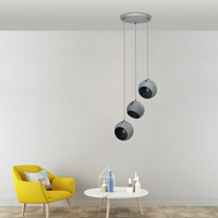 Nueva Lámpara de Techo LED Minimalista Nórdica, Lámpara Colgante para Sala de Estar, Comedor, Loft