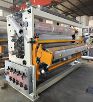 Máquina Plegadora de Toallas de Alta Productividad, Multidobladora, con Laminación de Pegamento AfH, Plegado en 3 Partes, con Succión al Vacío