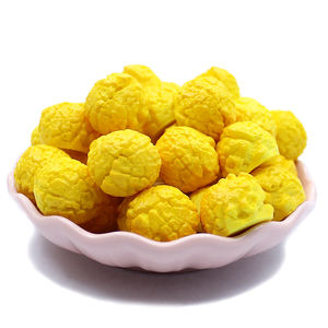 Cabujón artesanal de resina para decoración DIY, simulación de palomitas de maíz 3D, arte de comida en miniatura, 14-16mm, 3g, modelo de pájaro para flores, 15mm - Product Image 5