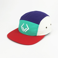 Casquette 5 panneaux en nylon de haute qualité, casquette de camping, casquette non structurée à cinq panneaux, casquette de course