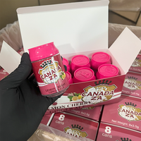 Bocaux en plastique PET de qualité alimentaire de 100 ml avec couvercle à languette – Idéaux pour les bonbons des enfants de maternelle et des centres d'éducation précoce