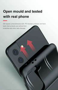 2025 Sản phẩm mới khung ngân hàng điện không dây trường hợp pin cho S23/S24 siêu di động sạc pin bên ngoài sao lưu trường hợp điện thoại - Product Image 4