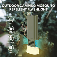 Kinven Camping en plein air étanche Bug Zapper lampe de poche longue portée Portable ABS matériel moustique tueur lampe Construction solide