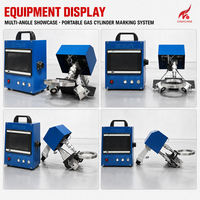 Machine de marquage portable CKMACHINE AC220V pour le marquage des numéros de série sur les tôles métalliques dans les lignes de fabrication de tôles d'acier