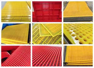 Khai Thác Mỏ Chịu Mài Mòn <span class=keywords><strong>Polyurethane</strong></span> Màn Hình Lưới Bảng Điều Chỉnh Tuyến Tính Rung Màn Hình <span class=keywords><strong>Polyurethane</strong></span> Cho Bán - Product Image 4