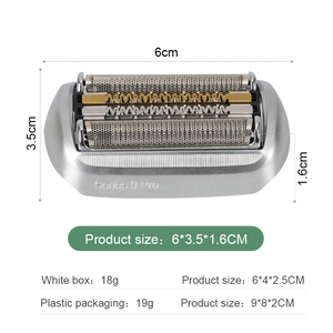 Cabezal de <span class=keywords><strong>Afeitadora</strong></span> Eléctrica de Repuesto Compatible con <span class=keywords><strong>Braun</strong></span> Series <span class=keywords><strong>9</strong></span> <span class=keywords><strong>Pro</strong></span> 94M Gilding 9030S 9030S 9040s 9050CC 9070CC 9075CC 9080CC - Product Image 3