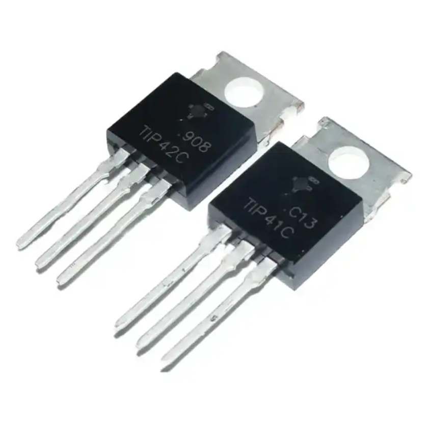 기존 TIP41 TIP42 바이폴라 트랜지스터 PNP 6A 100V TO-220 TIP41C TIP42C