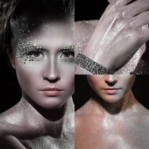 <strong>Silver</strong> <strong>Glitter</strong> Gloss Body <strong>Hair</strong> Eye Nail Kids Face <strong>Glitter</strong> Make up <strong>Glitter</strong> <strong>Spray</strong> - Product Image 4