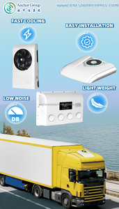 ACTECmax AC.161.112 Aire Acondicionado Eléctrico de Estacionamiento 12V 24V para Camión con Compresor Scroll, Ventilador sin Escobillas, Carcasa Metálica 2300W CE - Product Image 4