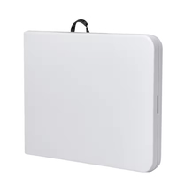 Nouveau mobilier d'extérieur Table moderne portable en plastique Ensemble table et chaises de jardin pliantes