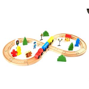 Circuit de jouets <span class=keywords><strong>en</strong></span> <span class=keywords><strong>bois</strong></span>, voie de course, offre spéciale, nouveau Type - Product Image 4