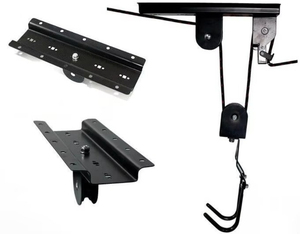 Support mural <span class=keywords><strong>pour</strong></span> vélos, supports à poulie <span class=keywords><strong>pour</strong></span> garage, support de rangement de vélos au <span class=keywords><strong>plafond</strong></span>, support de suspension <span class=keywords><strong>pour</strong></span> vélos, élévateur à poulie - Product Image 2